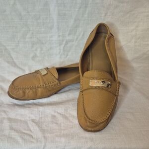 Coach Women's Brown Leather Loafers